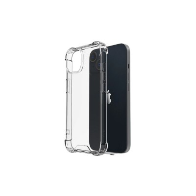Husa iPhone 14 Plus, Protection Armor Crystal, Tehnologie Air Cusion, Rezistenta La Socuri, Transparent